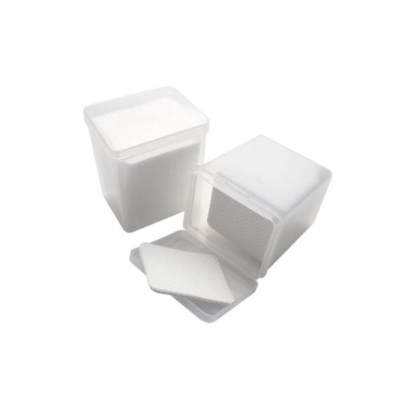 200 Pcs Eyelash Extension Glue Remover Cotton Paper Wipes Eyelash Tweezer Glue