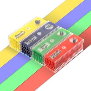 Children Education 12pcs Plastic Microscope Slides On Histology Science
