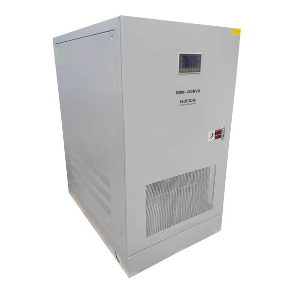 Quality Automatic 3 Phase Ac Voltage Stabilizer 400KVA 380V 50Hz With LCD Display for sale