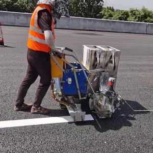 Wholesale pushing Scraping two compoent road line marking machine from china suppliers