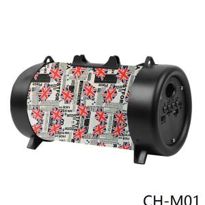 CH-M01 medium barrel with flashlight bluetooth speaker