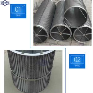1m-6m Length Sieve Bend Screen with Square Hole Shape for 2mm-6mm Mesh Size