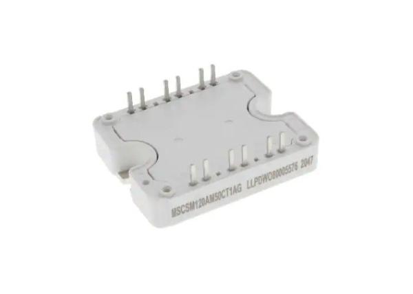 Quality Discrete Semiconductor Modules MSCSM120AM50CT1AG Silicon Carbide Transistors for sale