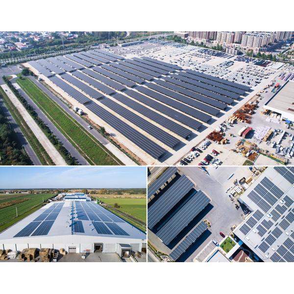 60-130VDC Solar PV Panel Arrays Multi Function For Commercial