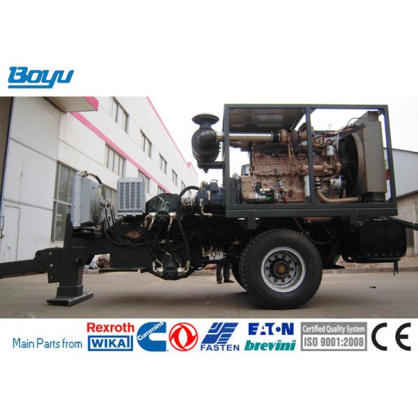 Quality Stringing Equipment Hydraulic Cable Puller Groove Number 10 Diesel 239kw(320hp) for sale