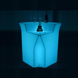 Wholesale illuminated led corner bar table from china suppliers