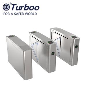 China Turboo Security Flap Barrier Gate With Access Control System And CE Approval on sale