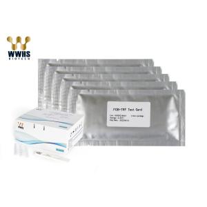 High Accuracy FOB And TRF POCT WWHS Rapid Test Kit For Fecal Occult Blood /