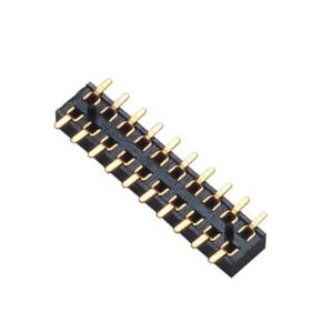 1.27mm Dual Row 180° SMT Pin Header Connector Female With Different Post And