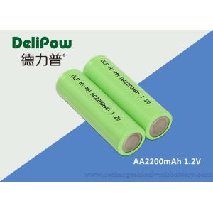 OEM 2200mAh AA NIMH Rechargeable Battery With Long Cycle Life