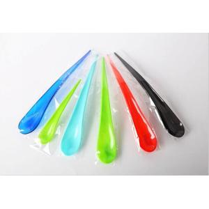 20cm PS Disposable Water Drop Style Ice Cream Spoon
