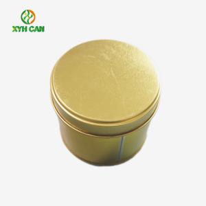 Seamless Candle Can Three Pieces Round Shape Tin Can with CMYK Printing