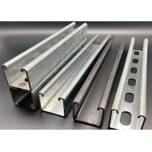 Wholesale High Zinc Layer 3m 6m Slotted Unistrut Strut Channel from china suppliers