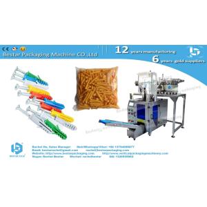 Automatic counting packaging machine three bowls with enclosure and labeling