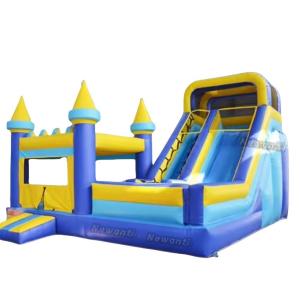 Commercial Kids Playground Obstacle Toboggan Bouncy Water Slide Combo Inflatable