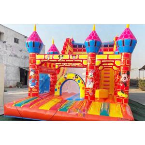 Custom Plato PVC Tarpaulin Inflatable Bouncer Playground For Children