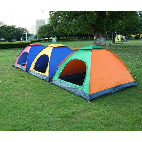 Lightweight Camping Tent Single Layer Waterproof 3-4 Person Outdoor Camping Tent(HT6056-3-4person)