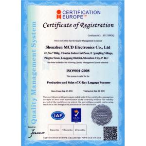 Shenzhen MCD Electronics Co., Ltd. Certifications