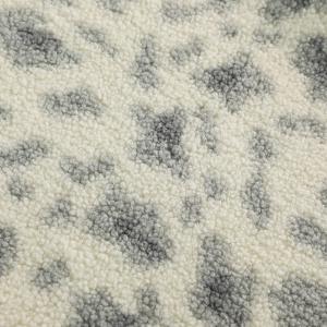 100% Polyester Printed Sherpa Fleece Fabric 150D 288F 300gsm For Bags Chair