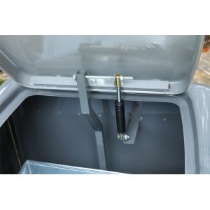 100l Double Outdoor Steel Sorting Garbage Bin with with Ash Tray Heavy Duty