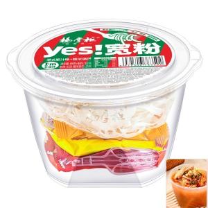 Hongkong Rich Juice Korean Instant Noodles Non Fried Flat Vermicelli spicy glass