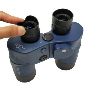 Professional 10x50 Compact Binoculars Compass Rangefinder Telescope With Wide