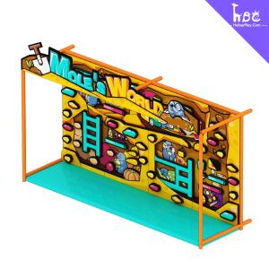 Custom Indoor Climbing Wall for Kids with 50 Holds