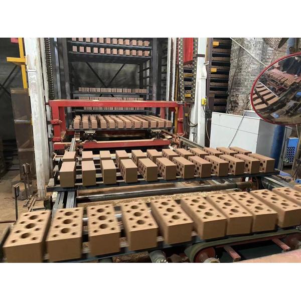 Quality Full Automatic Brick Loading and Unloading Machine with 90 Degree Steering System for Single Layer Drying Chamber Customized Design for sale
