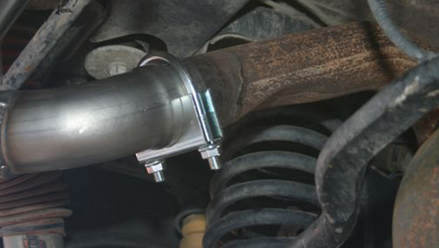 Galvanized Steel Auto Spare Parts 2.5" U Bolt Type Clamp For Piping Clamp