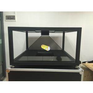 Large Pyramid 3D Holographic Display Full HD Resolution 4 Viewing Sides