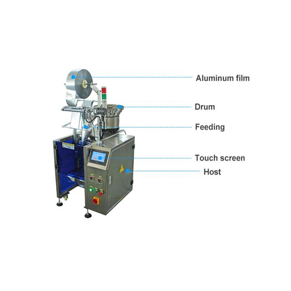 Small Vertical Sachet Candy Counting Packing Machine Vibrating Bowl Machine