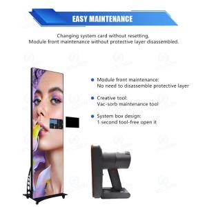 1000cd/m2 Brightness P2.5 LED Display Screen Panel for Shopping Mall Advertising