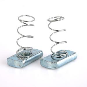 Class4.8 Carbon Steel Nuts And Washers Gavalnized M10 Spring Nuts
