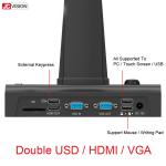 OCR Portable Document Scanner With Finger Erasing / Curve Correction Zero Edge