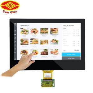 13.3 Inch Industrial Touch Panel PCAP Touch Screen Transparent Tempered Glass