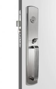 Wholesale Satin Stainless Steel Door Handles / Entry Door Handlesets With Knob from china suppliers