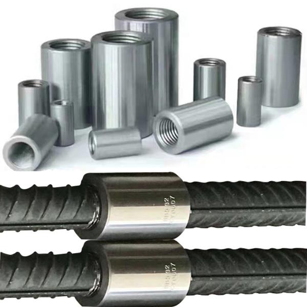 12mm 16mm 20mm Threaded Rebar Coupler Mechanical Rod Connector