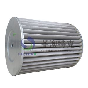 FILTERK G3.0 SS Mesh Media 10µm Natural Gas Filter Cartridge In Distribution