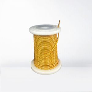 Class 130 Yellow Colored Triple Insulated Copper Wire Enameled Wire