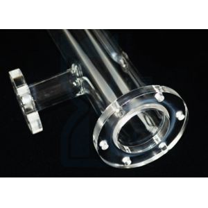 Morse 6.5 Sio2 2.2g/Cm3 Quartz Tube Flange