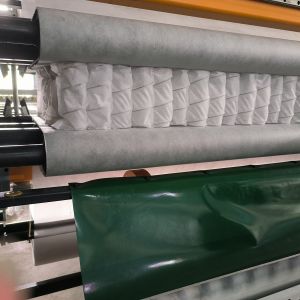 High Precision Mattress Pocket Spring Assembly Machine With 0.6-0.7mpa Air