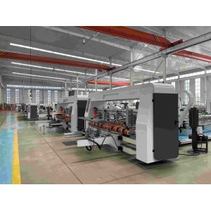 Automatic Folder Gluer Stitching Corrugated Carton Box Machine