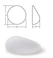 Snow Lambe Anatomical Type Breast Plastic Material
