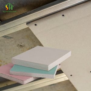 4x8 Waterproof Decorative Gypsum Board Moisture Resistant For Drywall