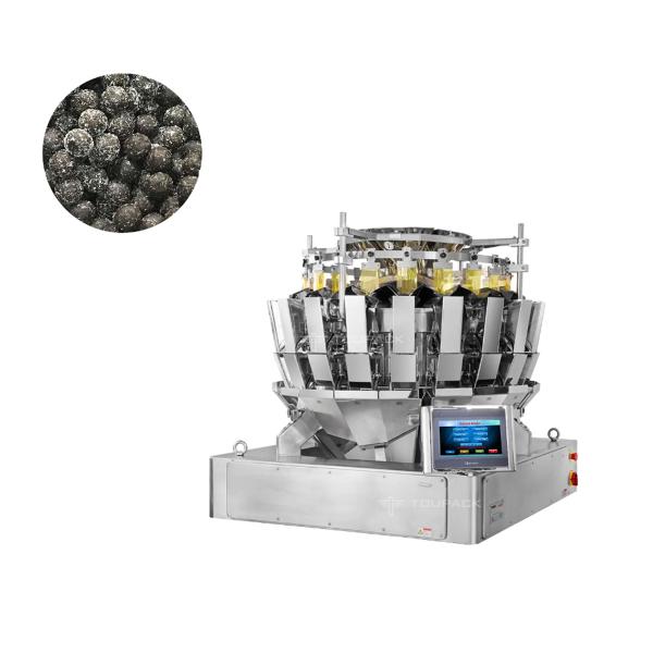 Quality SS316 Automatic Filling Machine Chocolate Ball Weighing And Reloading Cup Code Detection System for sale