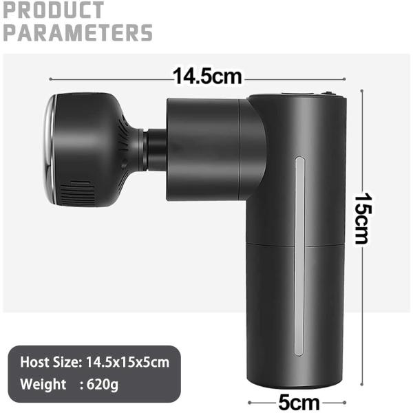 11.1V Heating Handheld Muscle Massager