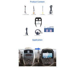 Sunny 2014 - 2019 Nissan Touch Screen Radio ODM Car Radio Multimedia Player