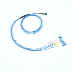 SENKO Optical Fiber Patch Cord Standard Loss SM G657A MPO-LC UPC Fanout 2.0mm