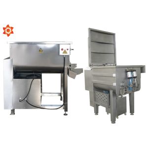 32 Kg / Time Capacity Commercial Meat Mixer Grinder 70L Barrel Volume