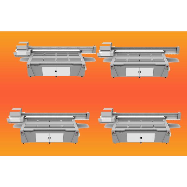 White Color Printing Mode UV Printer With Steel Frame Structure And Ultrahigh